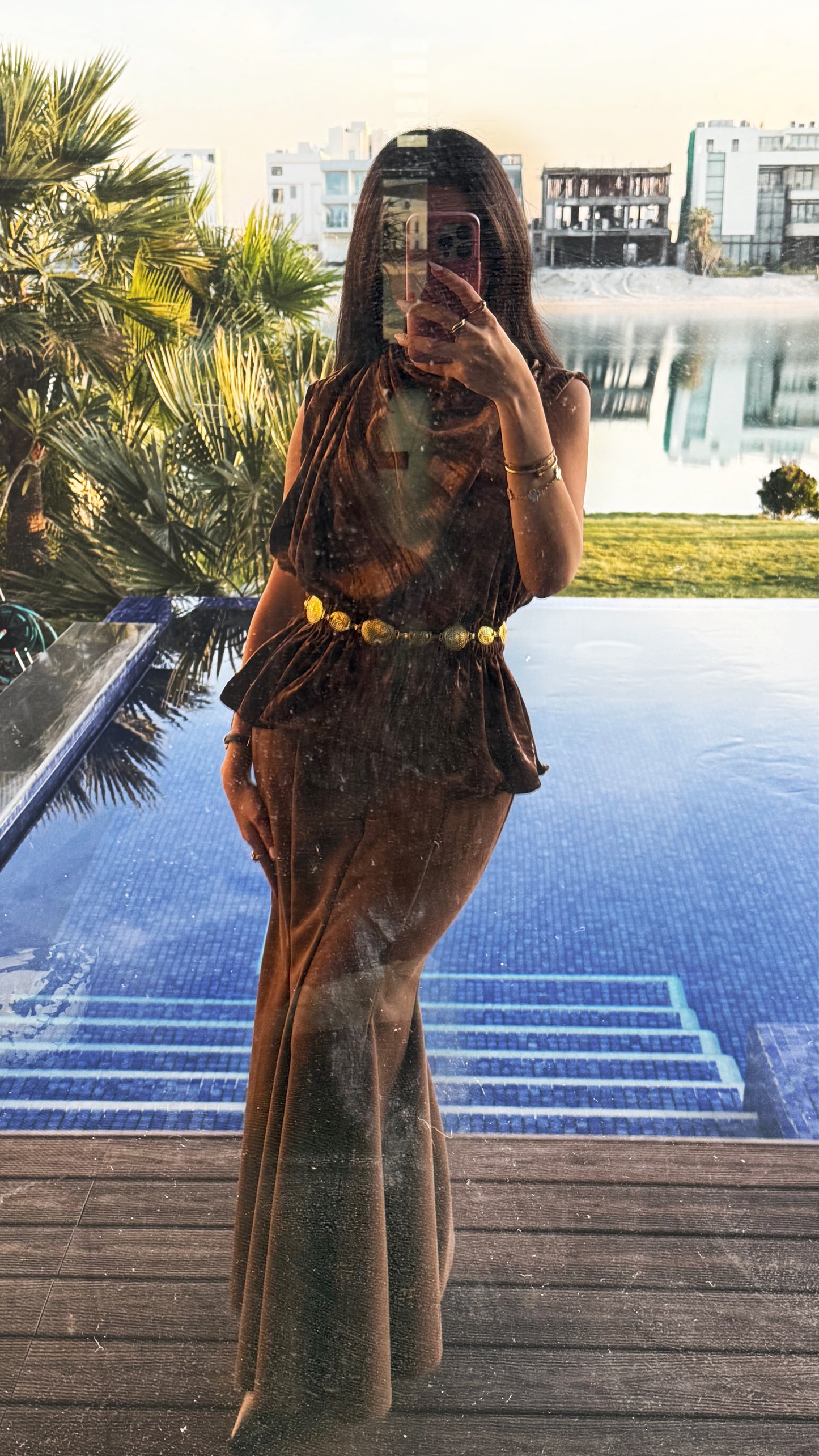 RUSSET KAFTAN