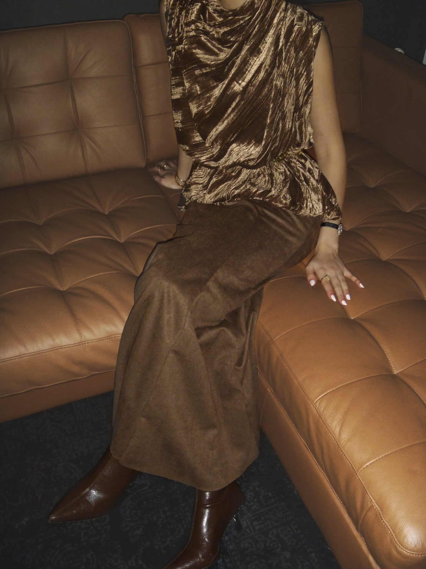 RUSSET KAFTAN