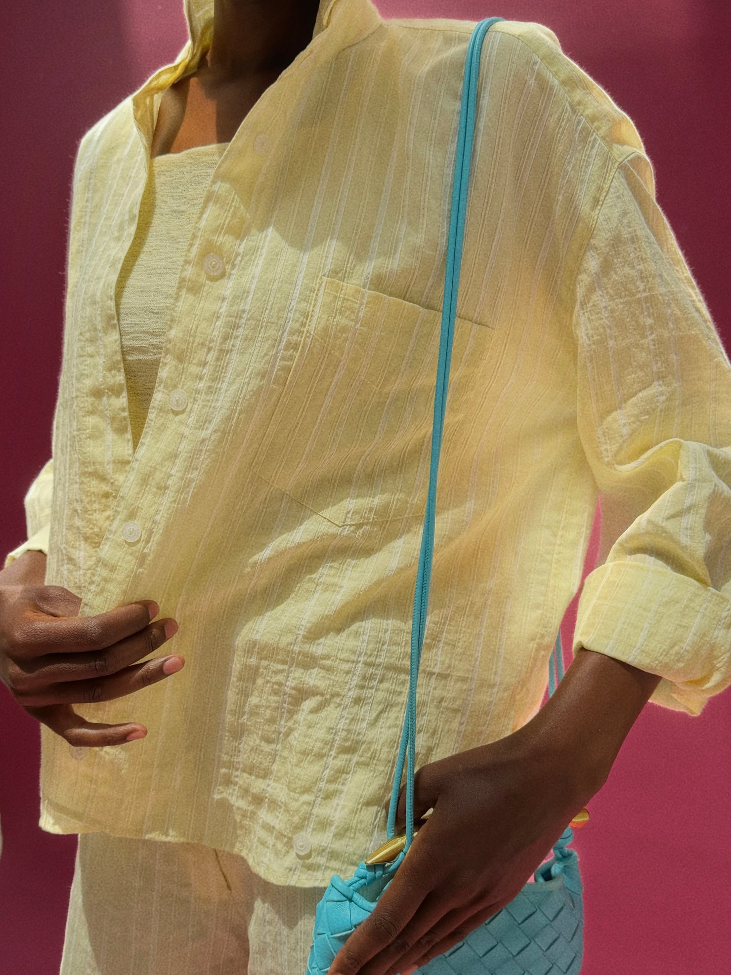 Yellow striped set