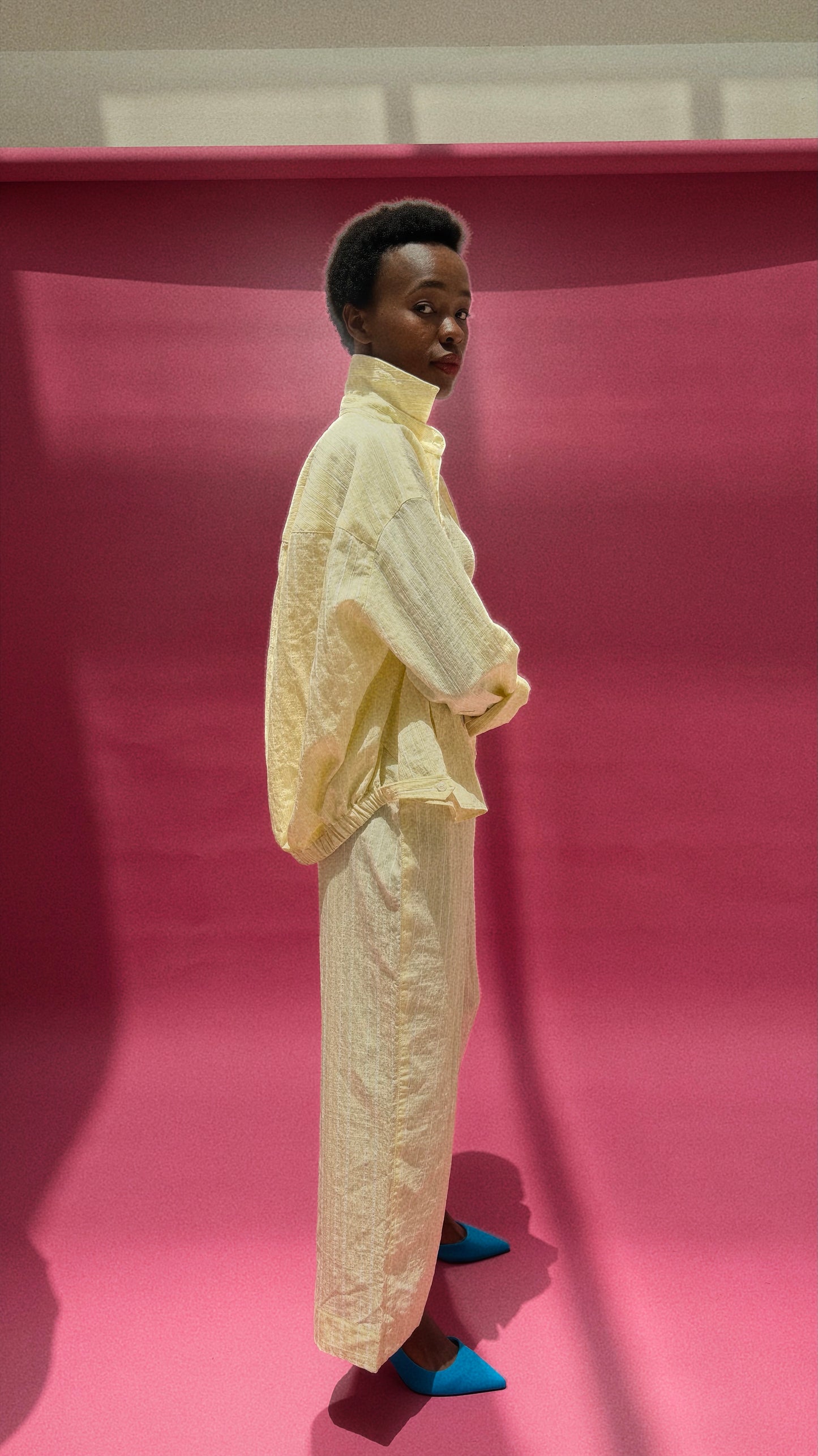 Yellow striped set